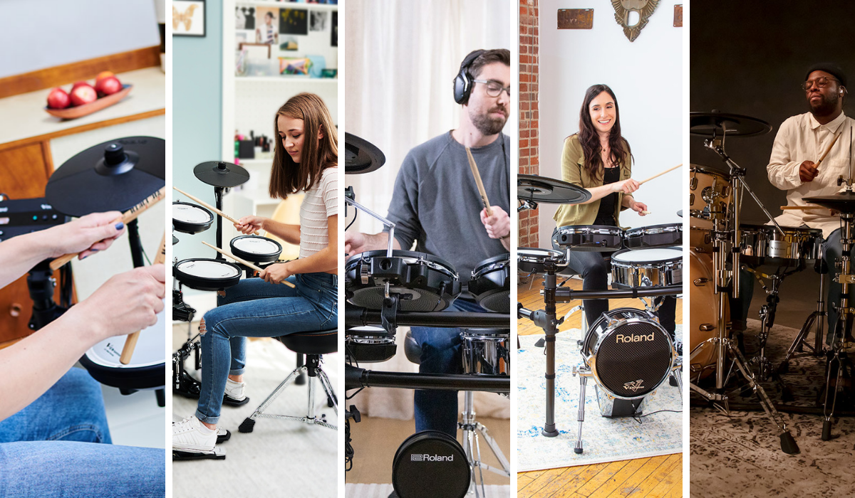 מערכות תופים אלקטרוניות מבית Roland