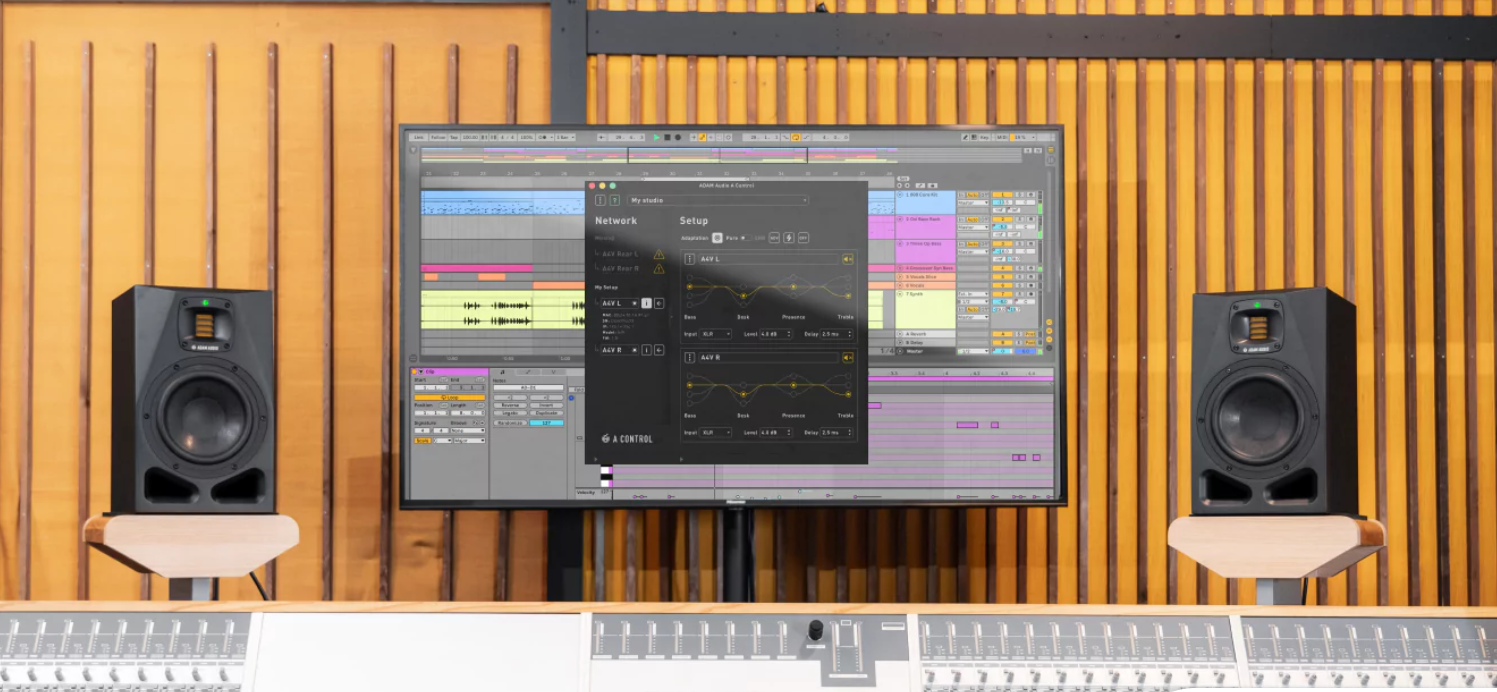 מוניטור אולפני A7V מבית ADAM Audio