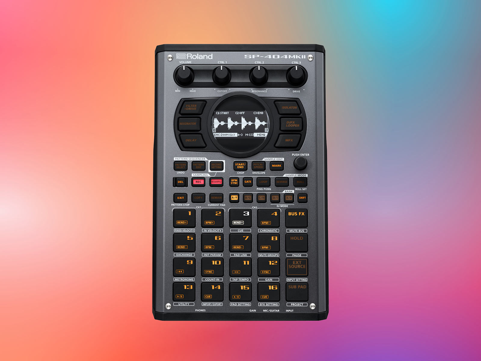 Roland SP-404MKII מכשיר סמפלר המתקדם