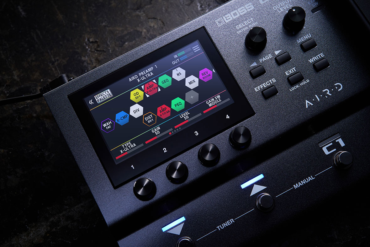 מולטי אפקט לגיטרה Boss GX-10